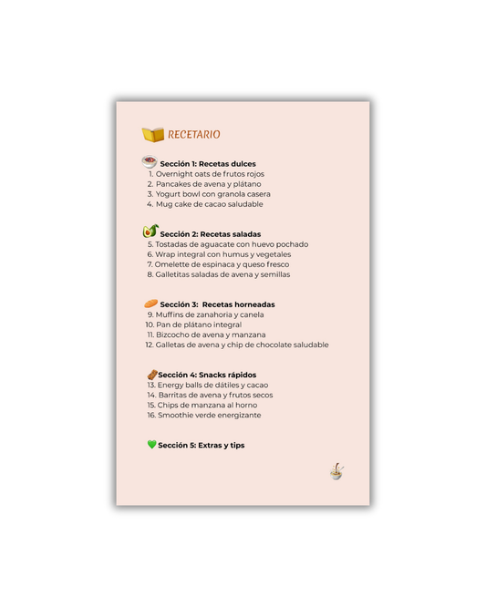 Desayunos y Meriendas